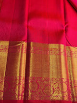 Reddish pink PureKanchipuram Silk saree - PPURE176