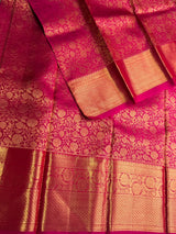 Magenta Pure Kanchipuram Silk saree - PPURE177