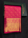 Dark pink Pure Kanchipuram Silk saree - PPURE182