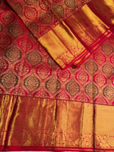 Maroon Pure Kanchipuram Silk saree - PPURE184