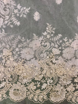 White Organza Designer saree- PBRDS1