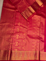 Rani Pink Bridal Kanchipuram saree- PBRIDEK33B