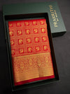Maroon Bridal Kanchipuram saree- PBRIDEK33C