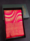 Rani Pink Bridal Tissue Kanchipuram saree- PBRIDEK38