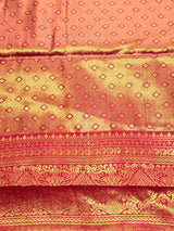 Red Bridal Tissue Kanchipuram saree- PBRIDEK38A