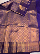Violet Bridal Kanchipuram saree- PBRIDEK39