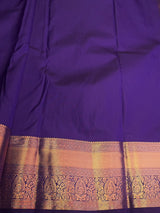 Violet Bridal Kanchipuram saree- PBRIDEK39