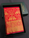 Red Bridal Kanchipuram saree- PBRIDEK36A