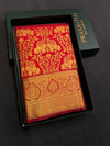 Maroon Bridal Kanchipuram saree- PBRIDEK36C