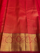 Maroon Bridal Kanchipuram saree- PBRIDEK36C