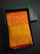 Red Pure Kanchipuram Silk saree - PPURE185