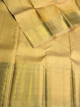 Gold Pure Kanchipuram Silk saree - PPURE188