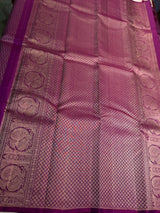 Purple Pure Kanchipuram Silk saree - PPURE134D