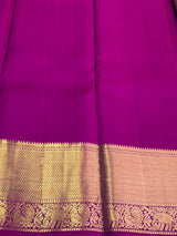 Magenta red Pure Kanchipuram Silk saree - PPURE191
