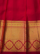 Red Pure Kanchipuram Silk saree - PPURE192