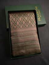 Green Pure brocade Kanchipuram Silk saree - PPURE193