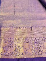 Pink and Blue Tissue Kanchipuram saree- PBRIDEL3