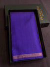 Yellow and Royal blue Kanchipuram Silk saree - PPURE203