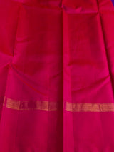 Purple and Rani Pink Pure Vintage Kanchipuram Silk saree - PPURE212