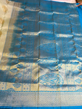 organzaKanchipuram Silk saree - PPURE217