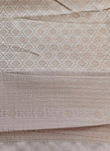 Pastal Nude lavender Soft satin brocade Silk Saree - PBRMJ8