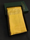 Gold and peach Pure Tissue Kanchipuram Silk saree - PPURE226