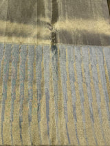 Grey,silver andgold Pure tissue Kanchipuram Silk saree - PPURE229