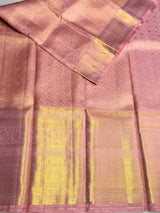 Pastal Pink Pure Kanchipuram Silk saree - PPURE234