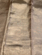 Rose gold Pure tissueKanchipuram Silk saree - PPURE237