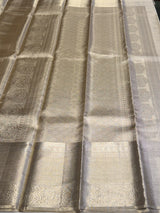 Silver Pure TissueKanchipuram Silk saree - PPURE247