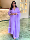 Lavender chanderi salwar set -SLN51