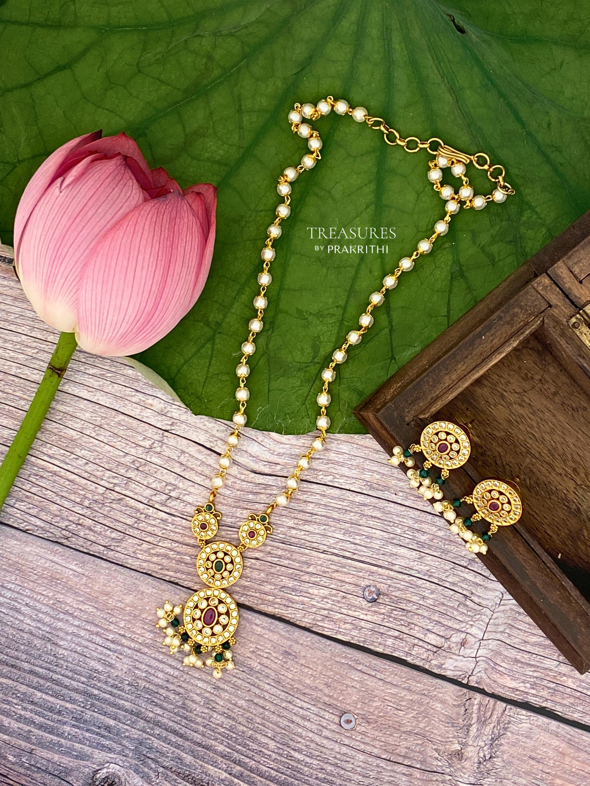 Premium pearl long haram - JH21