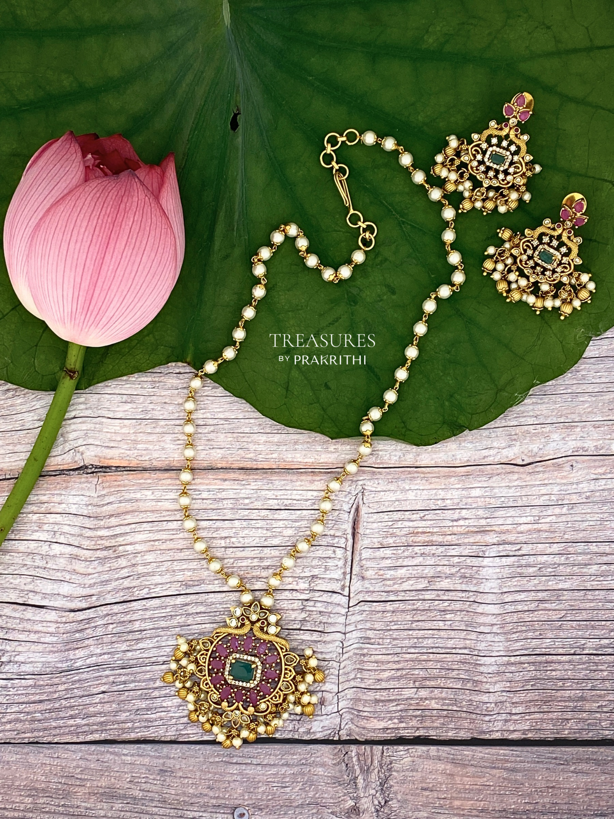 Premium pearl long haram - JH19