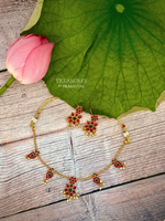 Antique floral Necklace - jN4