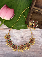 Floral Gunguroo Necklace- JN17