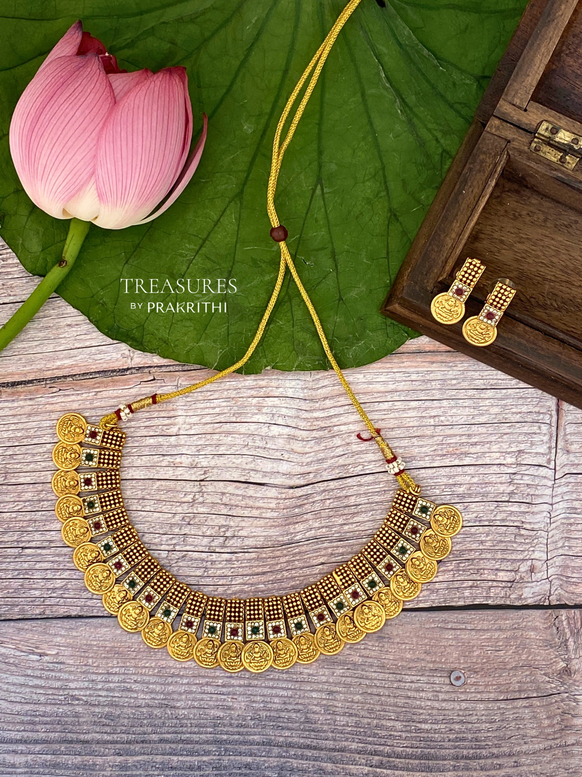 Traditional coin Necklace- JN32