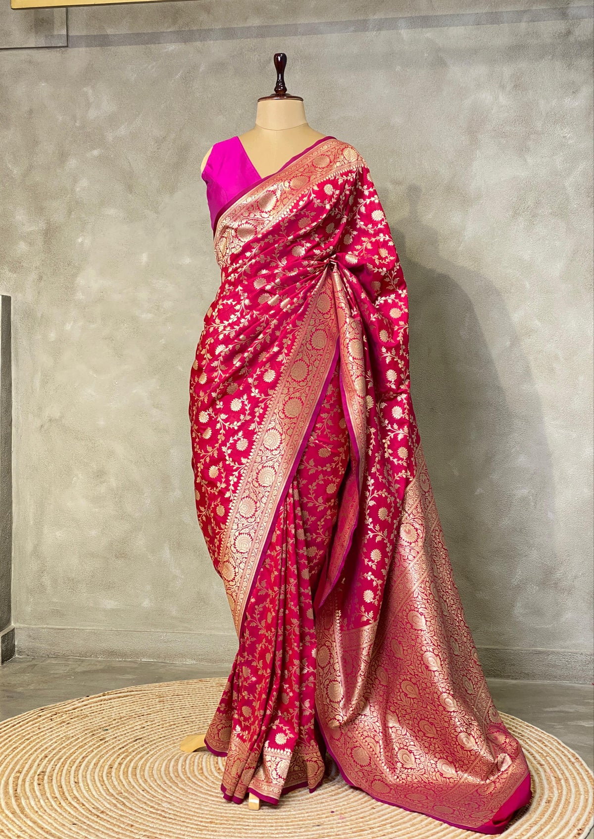 Banarasi katan silk saree - PBS12C