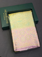 Pure tissue kanchipuram Meenakari saree - PKDMAD71