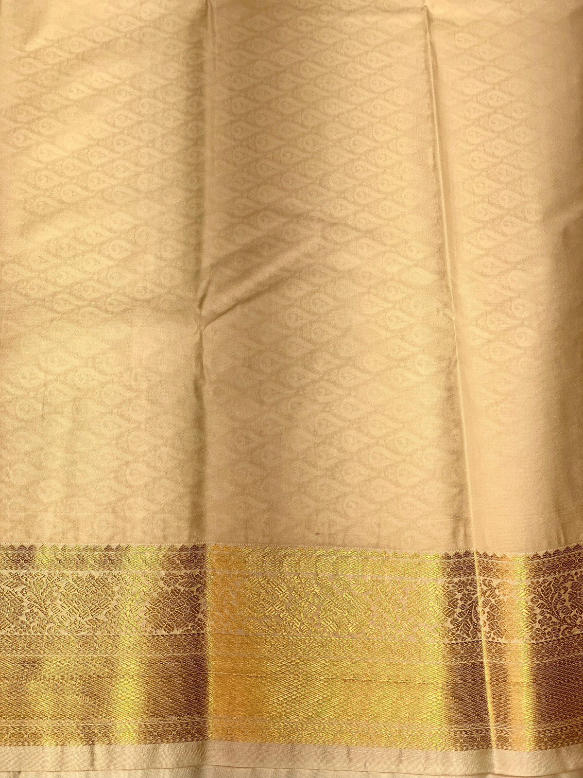 Brown semi kanchipuram saree - PSCHECK3