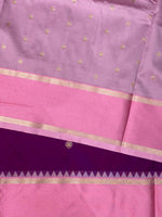 Wine and Pink Banarasi saree -BSP20