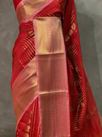 Red banarasi silksaree -LZ8B