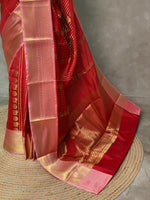 Red banarasi silksaree -LZ8B