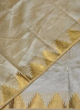 Semi Tussar Saree- ONAM26E