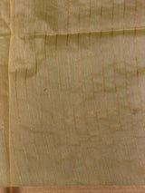 Yellow Chanderi silk cotton Jamdani woven saree- PBRJ35