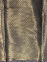 Blue Brocade banarasi saree -MPSB51D